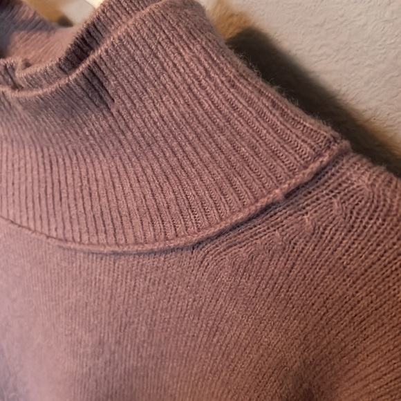 Free People Double Collar High/Low Sweater - Picture 2 of 4